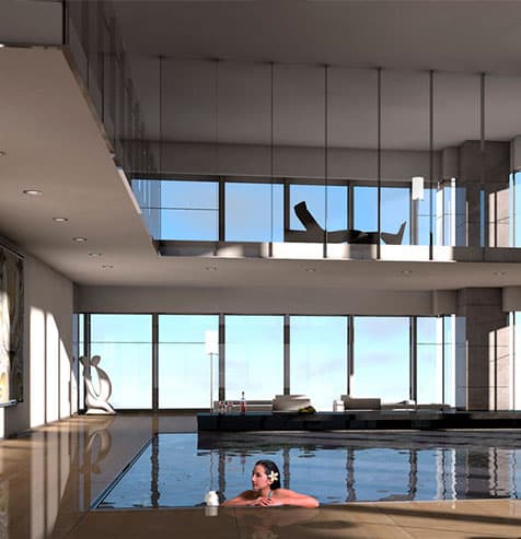 Hotel Fazenda Piscina Coberta